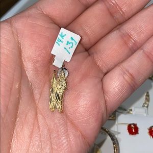 14KT SAN JUDAS TADEO DIJE / 14kt Saint Judas Charm